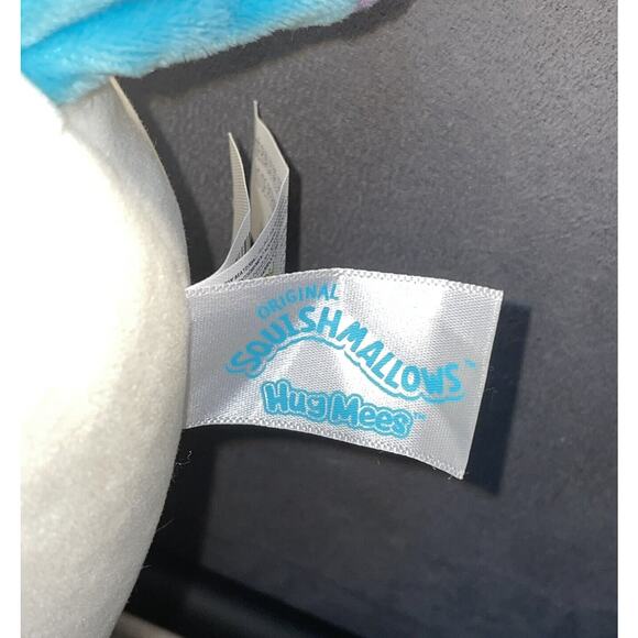 Squishmallows Plush Cat Cora Calico Hug Mees HugMees Pillow Purple Nursery 10” - Picture 4 of 8